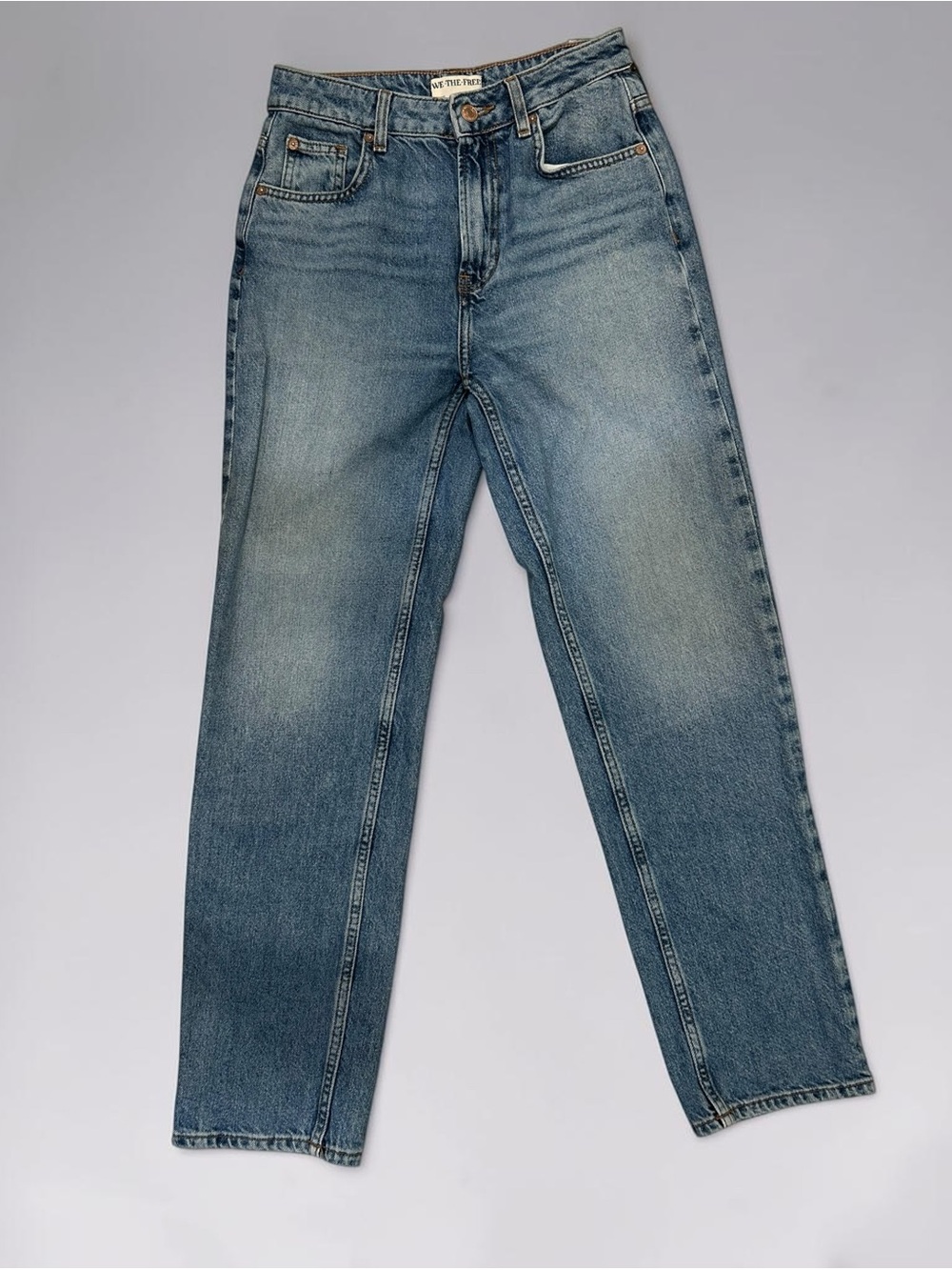 We The Free "The Pacifica" High Rise Slim Straight Leg Jeans